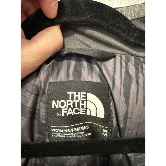The North Face Arctic Parka Down Hyvent Coat Medium Grey Women's Size Medium - Picture 7 of 11